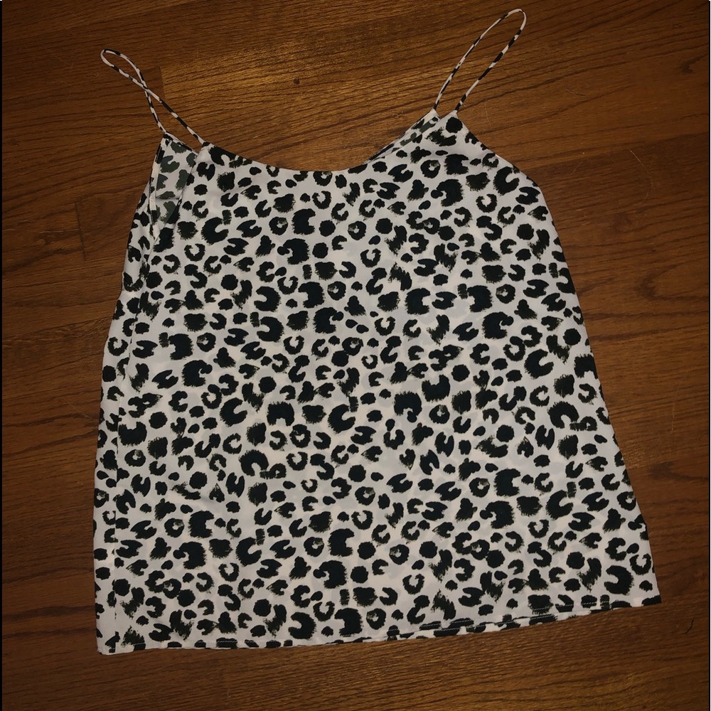 Cheetah tank top
